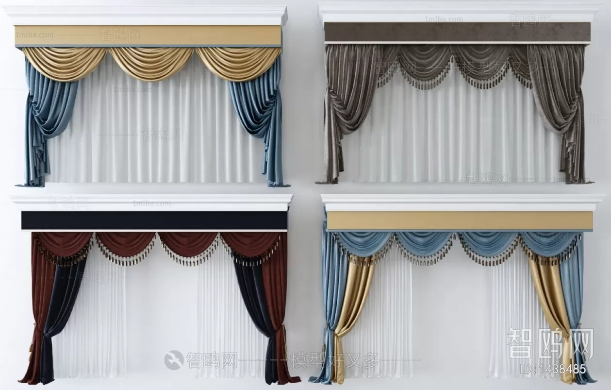 CLASSIC – CURTAIN 3DSMODELS – 005 CLASSIC – CURTAIN 3DSMODELS – 005