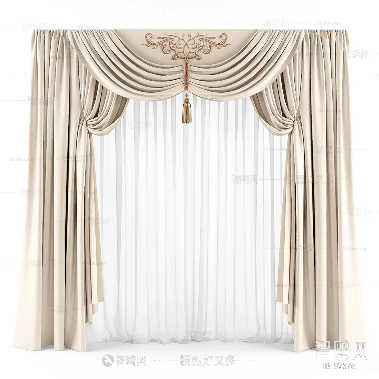 CLASSIC – CURTAIN 3DSMODELS – 007 CLASSIC – CURTAIN 3DSMODELS – 007