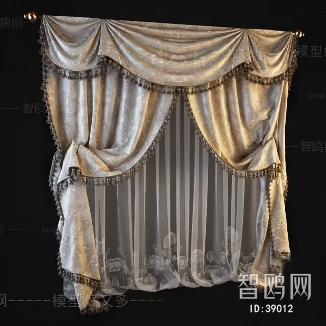 CLASSIC – CURTAIN 3DSMODELS – 011 CLASSIC – CURTAIN 3DSMODELS – 011