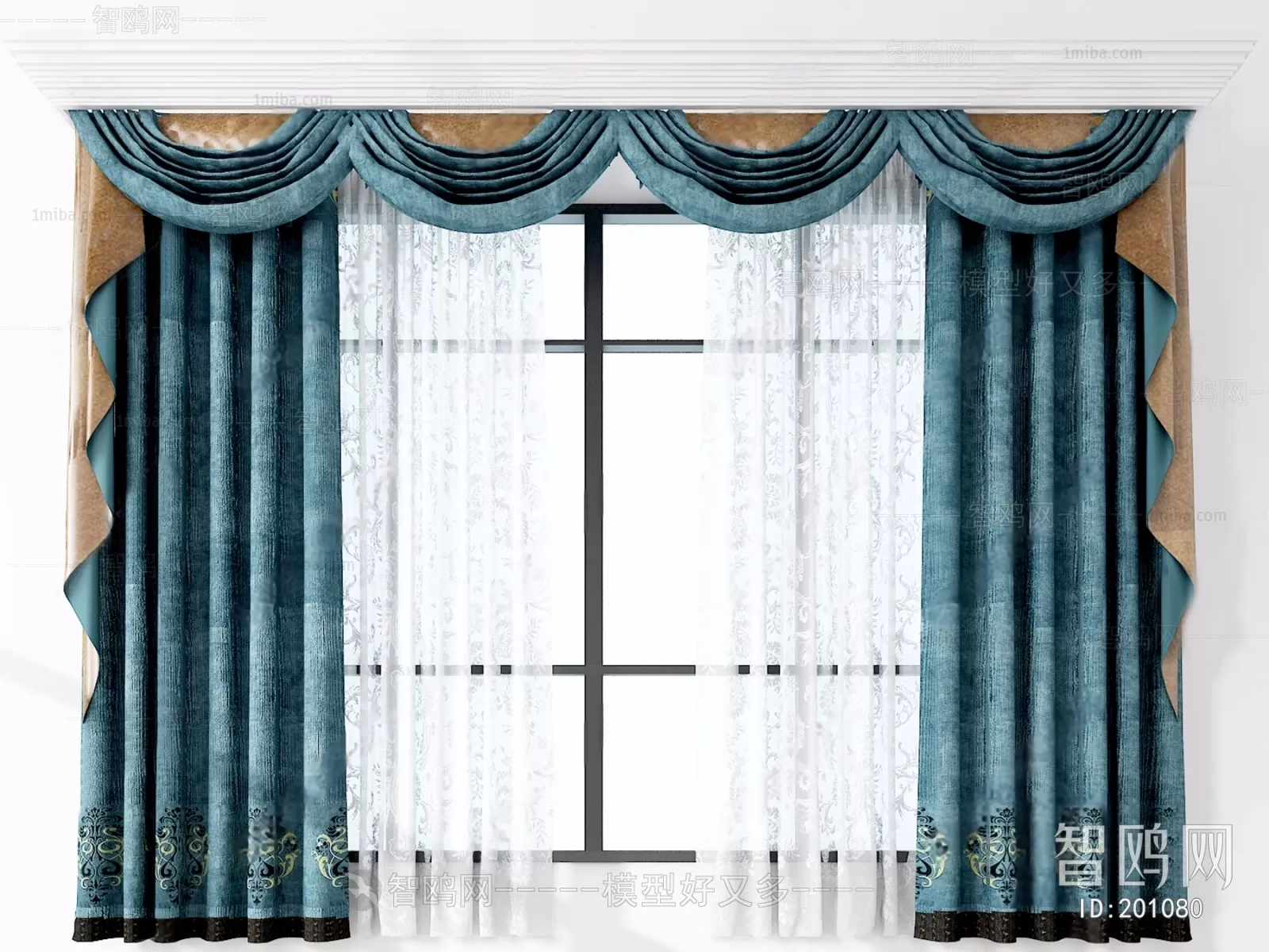 CLASSIC – CURTAIN 3DSMODELS – 012 CLASSIC – CURTAIN 3DSMODELS – 012