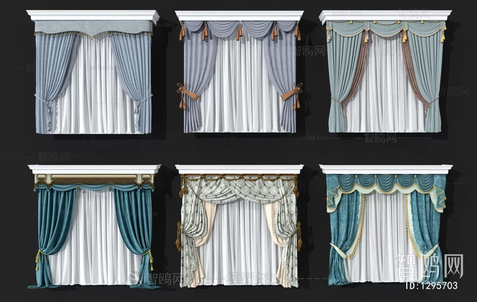 CLASSIC – CURTAIN 3DSMODELS – 014 CLASSIC – CURTAIN 3DSMODELS – 014