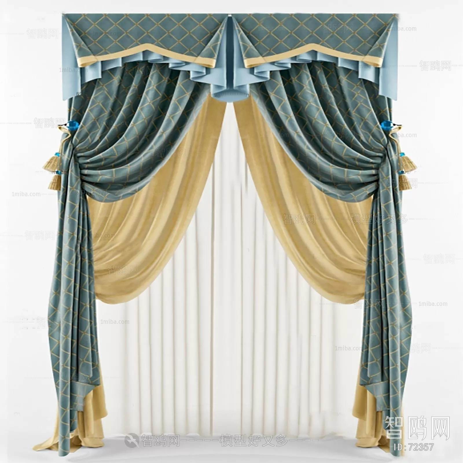 CLASSIC – CURTAIN 3DSMODELS – 017 CLASSIC – CURTAIN 3DSMODELS – 017