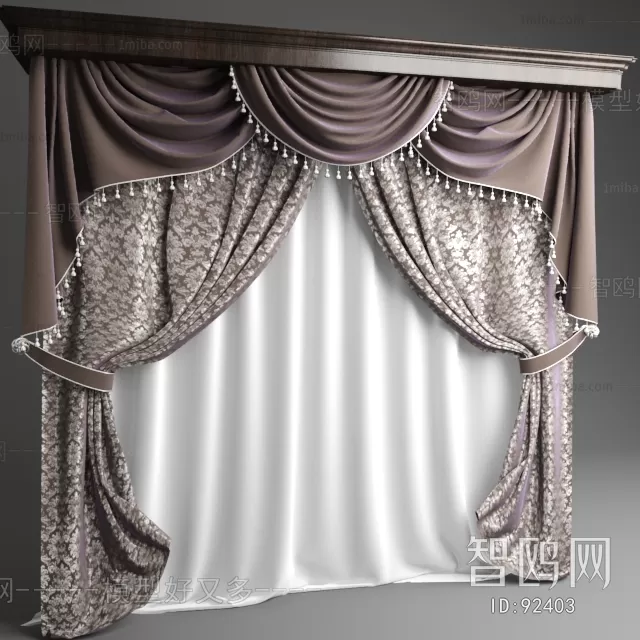 CLASSIC – CURTAIN 3DSMODELS – 019 CLASSIC – CURTAIN 3DSMODELS – 019