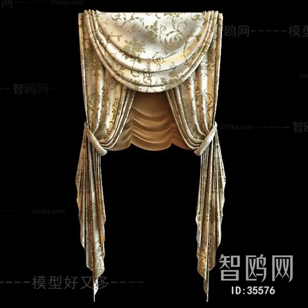 CLASSIC – CURTAIN 3DSMODELS – 022 CLASSIC – CURTAIN 3DSMODELS – 022