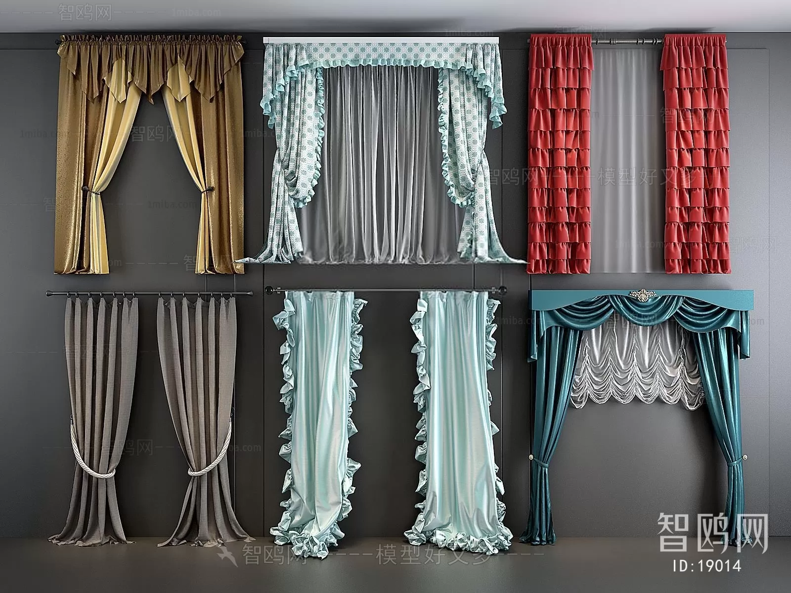 CLASSIC – CURTAIN 3DSMODELS – 028 CLASSIC – CURTAIN 3DSMODELS – 028