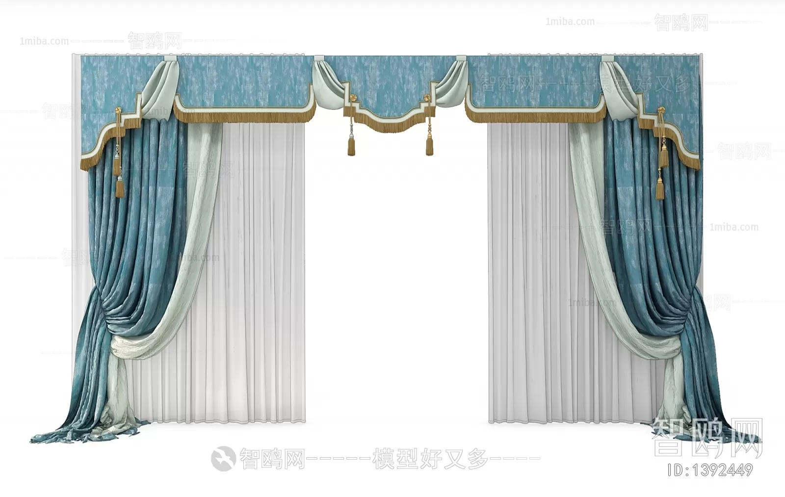 CLASSIC – CURTAIN 3DSMODELS – 029 CLASSIC – CURTAIN 3DSMODELS – 029