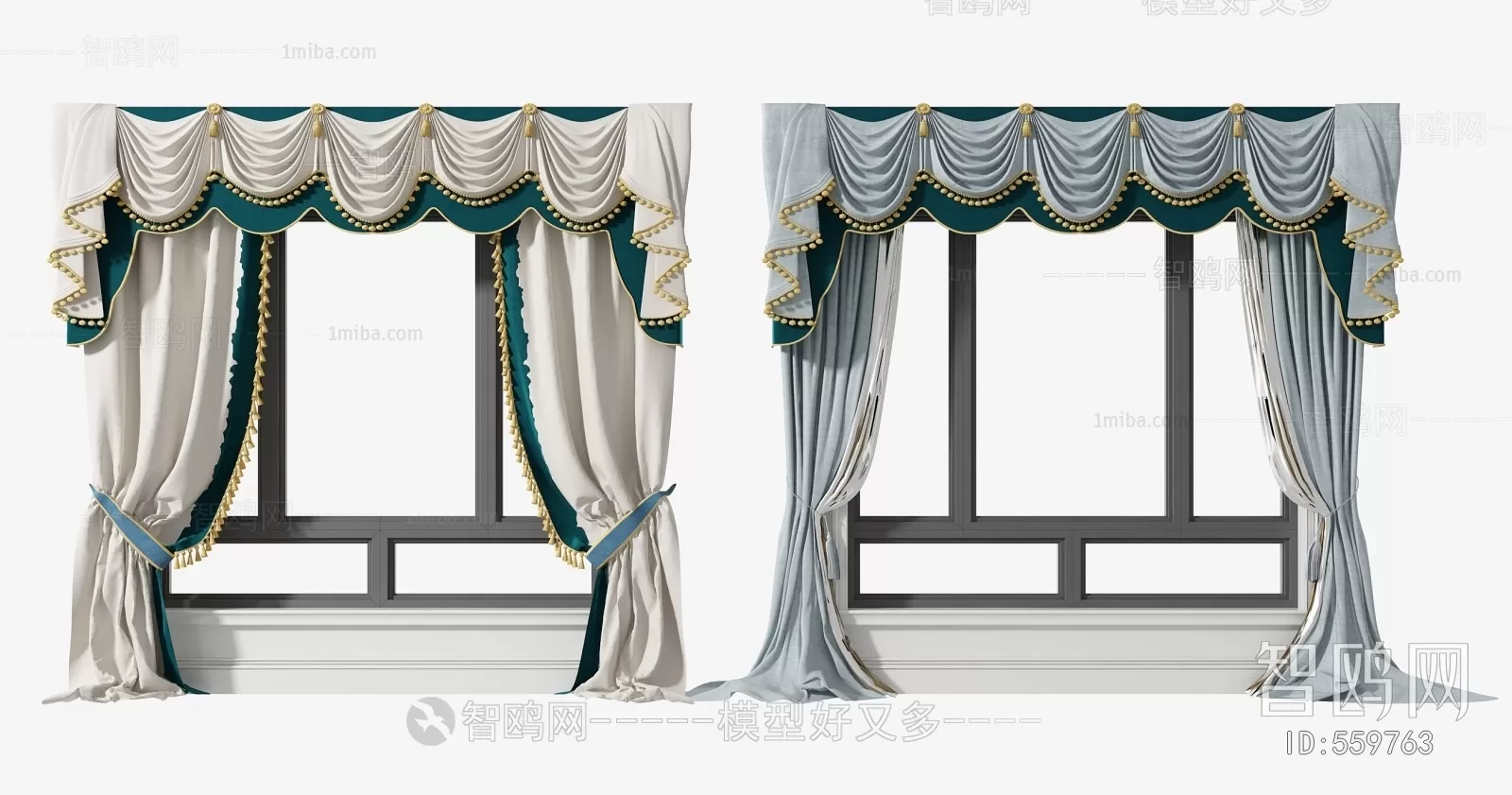 CLASSIC – CURTAIN 3DSMODELS – 036 CLASSIC – CURTAIN 3DSMODELS – 036