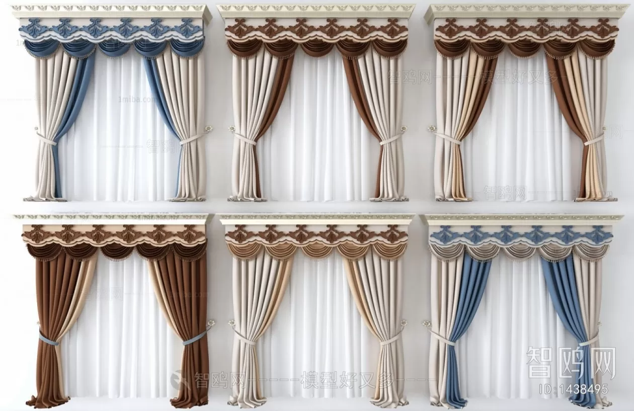 CLASSIC – CURTAIN 3DSMODELS – 037 CLASSIC – CURTAIN 3DSMODELS – 037