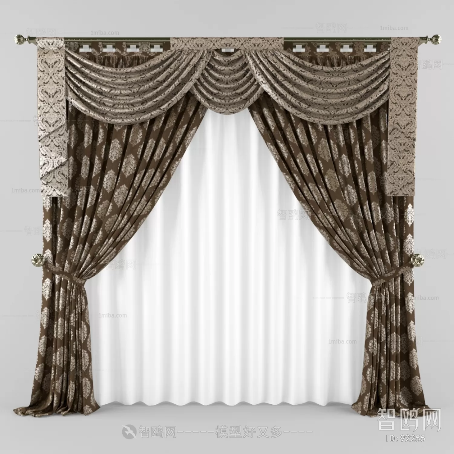 CLASSIC – CURTAIN 3DSMODELS – 039 CLASSIC – CURTAIN 3DSMODELS – 039