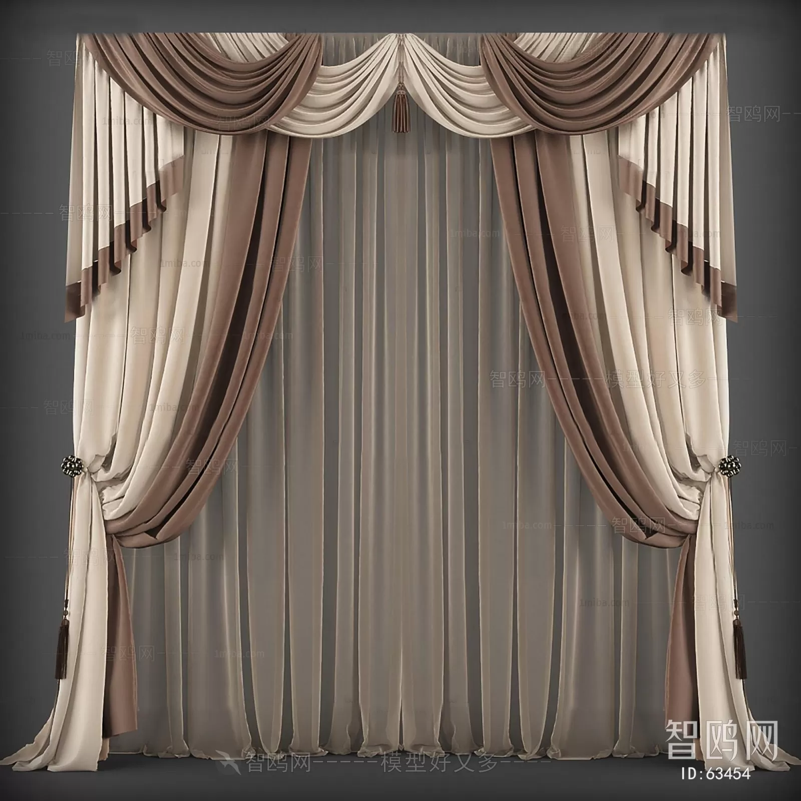 CLASSIC – CURTAIN 3DSMODELS – 040 CLASSIC – CURTAIN 3DSMODELS – 040