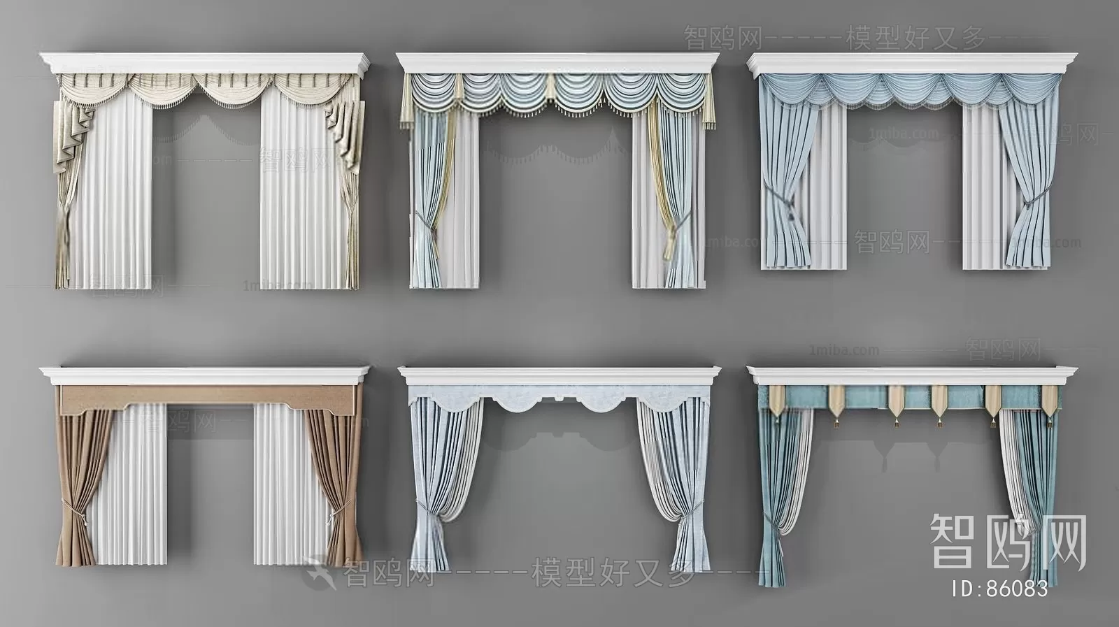 CLASSIC – CURTAIN 3DSMODELS – 051 CLASSIC – CURTAIN 3DSMODELS – 051