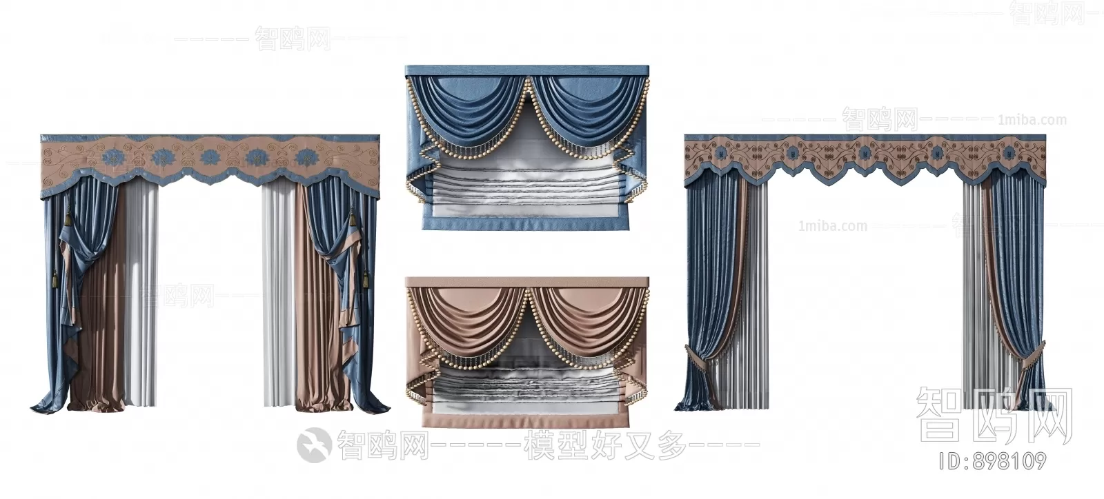 CLASSIC – CURTAIN 3DSMODELS – 057 CLASSIC – CURTAIN 3DSMODELS – 057