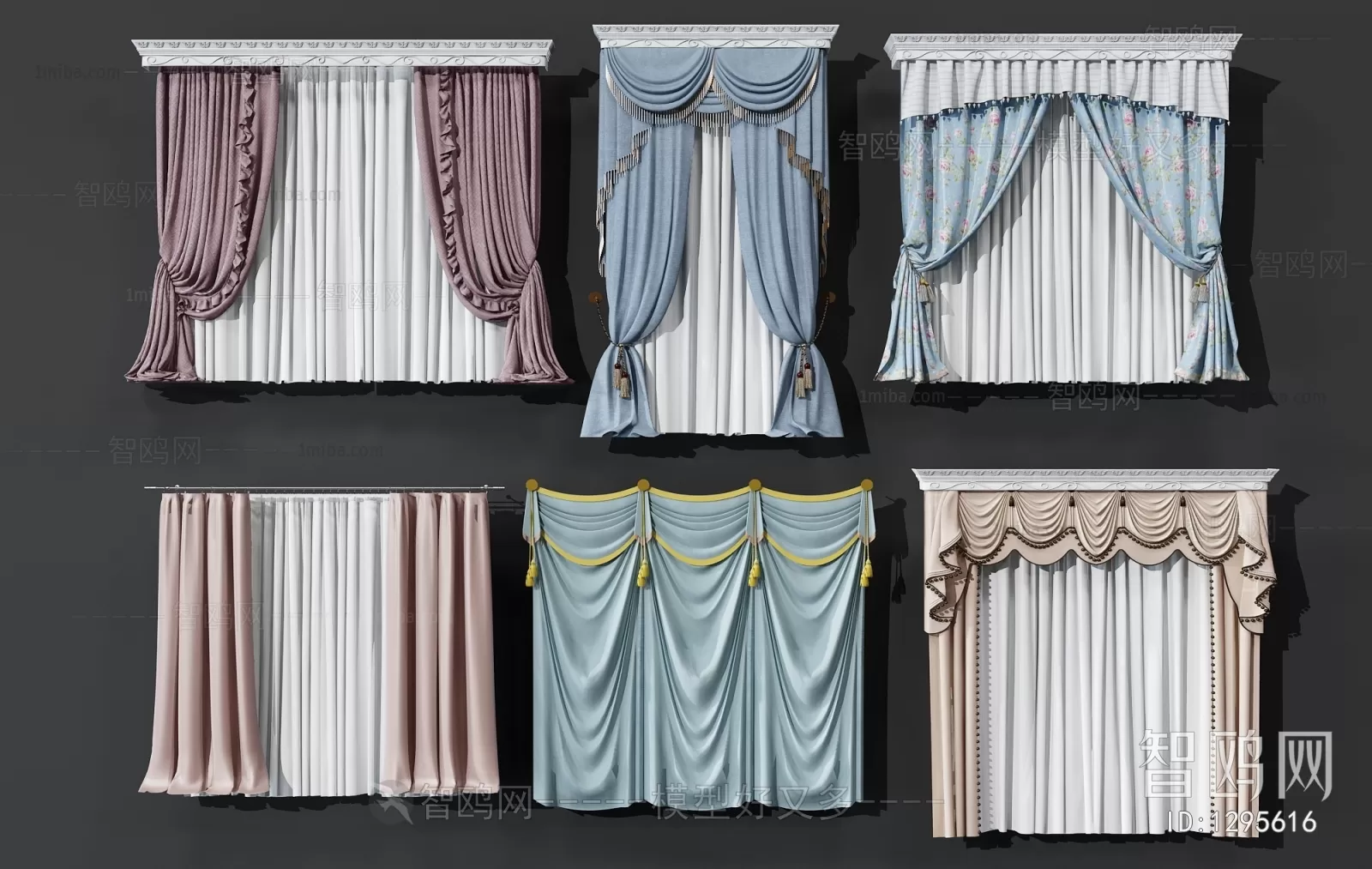 CLASSIC – CURTAIN 3DSMODELS – 059 CLASSIC – CURTAIN 3DSMODELS – 059
