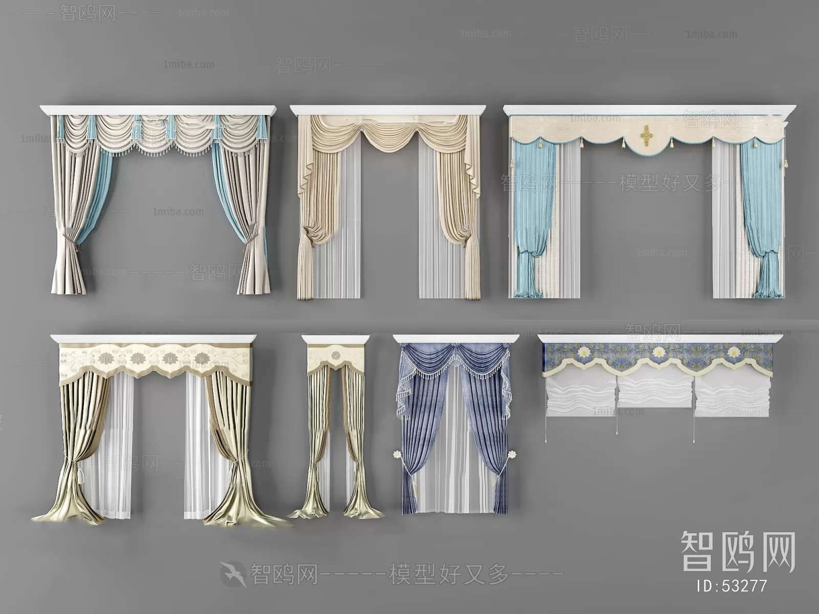 CLASSIC – CURTAIN 3DSMODELS – 060 CLASSIC – CURTAIN 3DSMODELS – 060