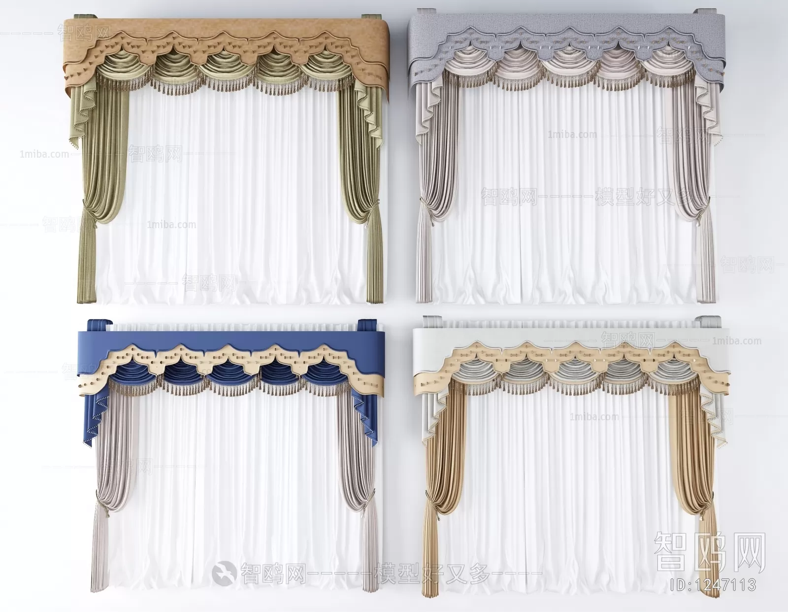 CLASSIC – CURTAIN 3DSMODELS – 067 CLASSIC – CURTAIN 3DSMODELS – 067