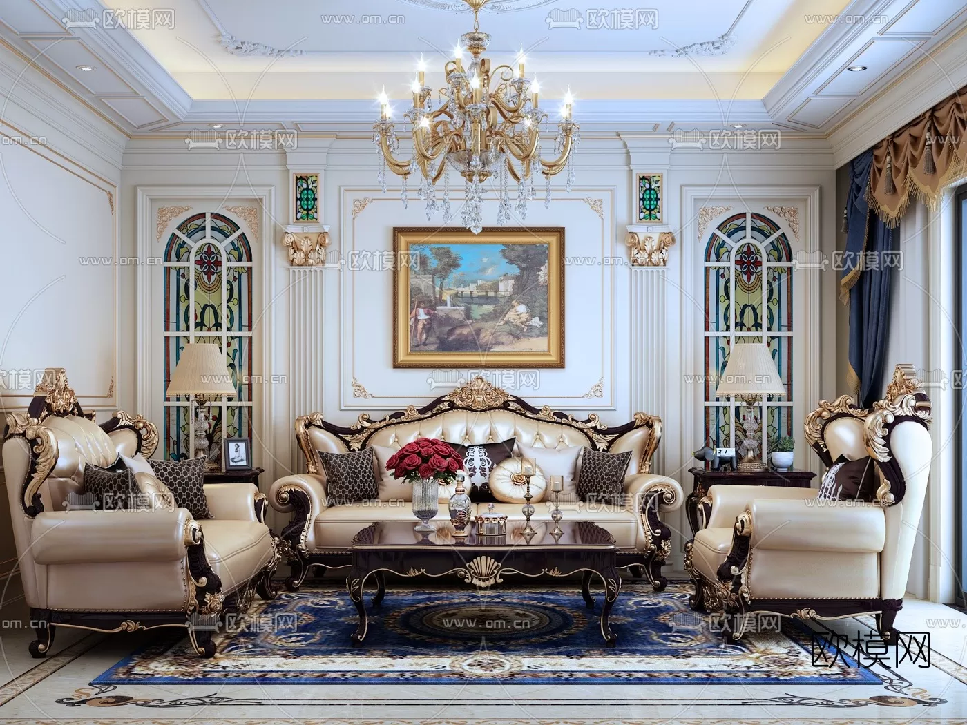 CLASSIC – SOFA CLASSIC 3DMODELS – 029 CLASSIC – SOFA CLASSIC 3DMODELS – 029