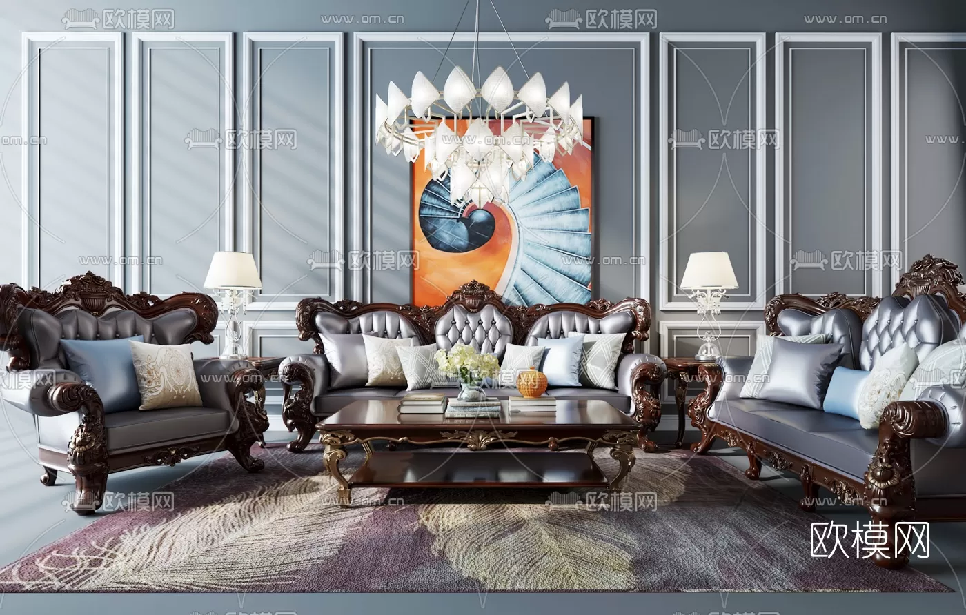 CLASSIC – SOFA CLASSIC 3DMODELS – 030 CLASSIC – SOFA CLASSIC 3DMODELS – 030