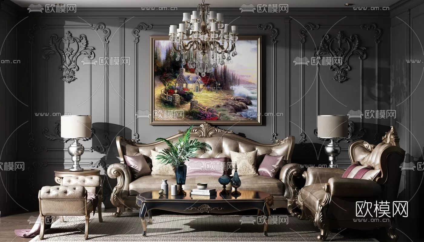 CLASSIC – SOFA CLASSIC 3DMODELS – 032 CLASSIC – SOFA CLASSIC 3DMODELS – 032