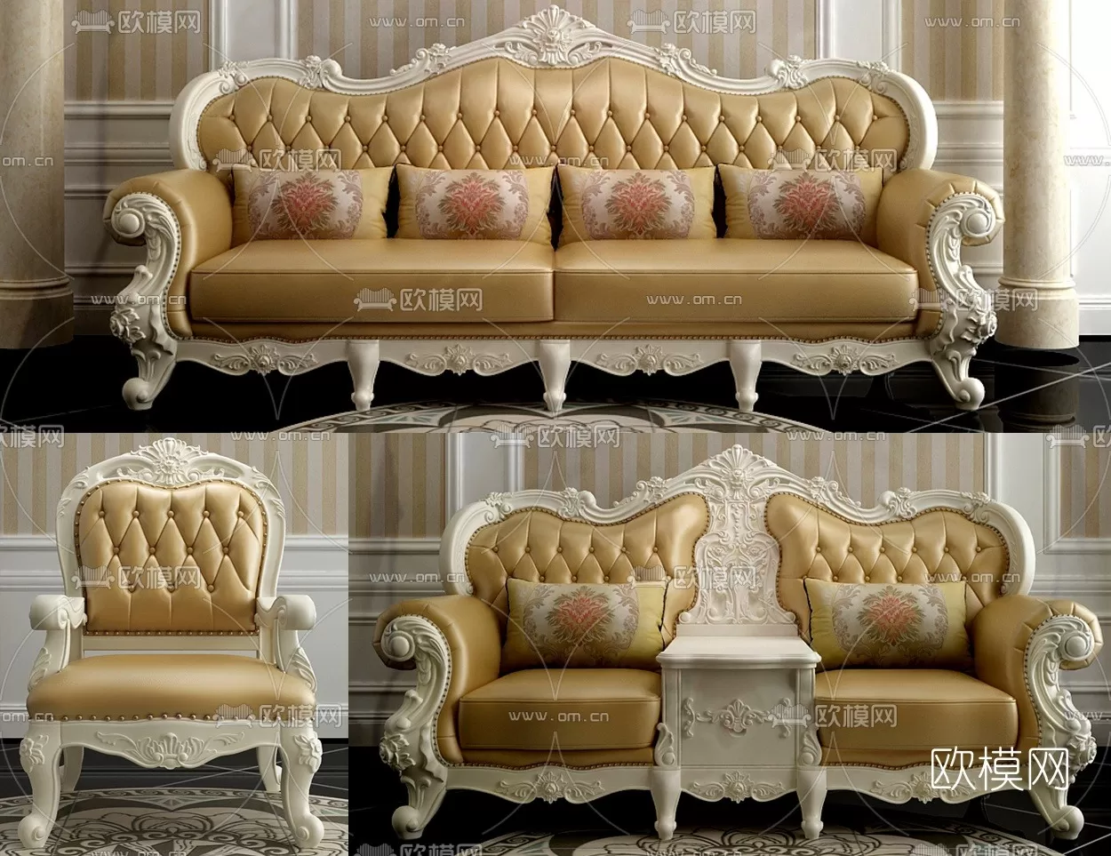 CLASSIC – SOFA CLASSIC 3DMODELS – 035 CLASSIC – SOFA CLASSIC 3DMODELS – 035