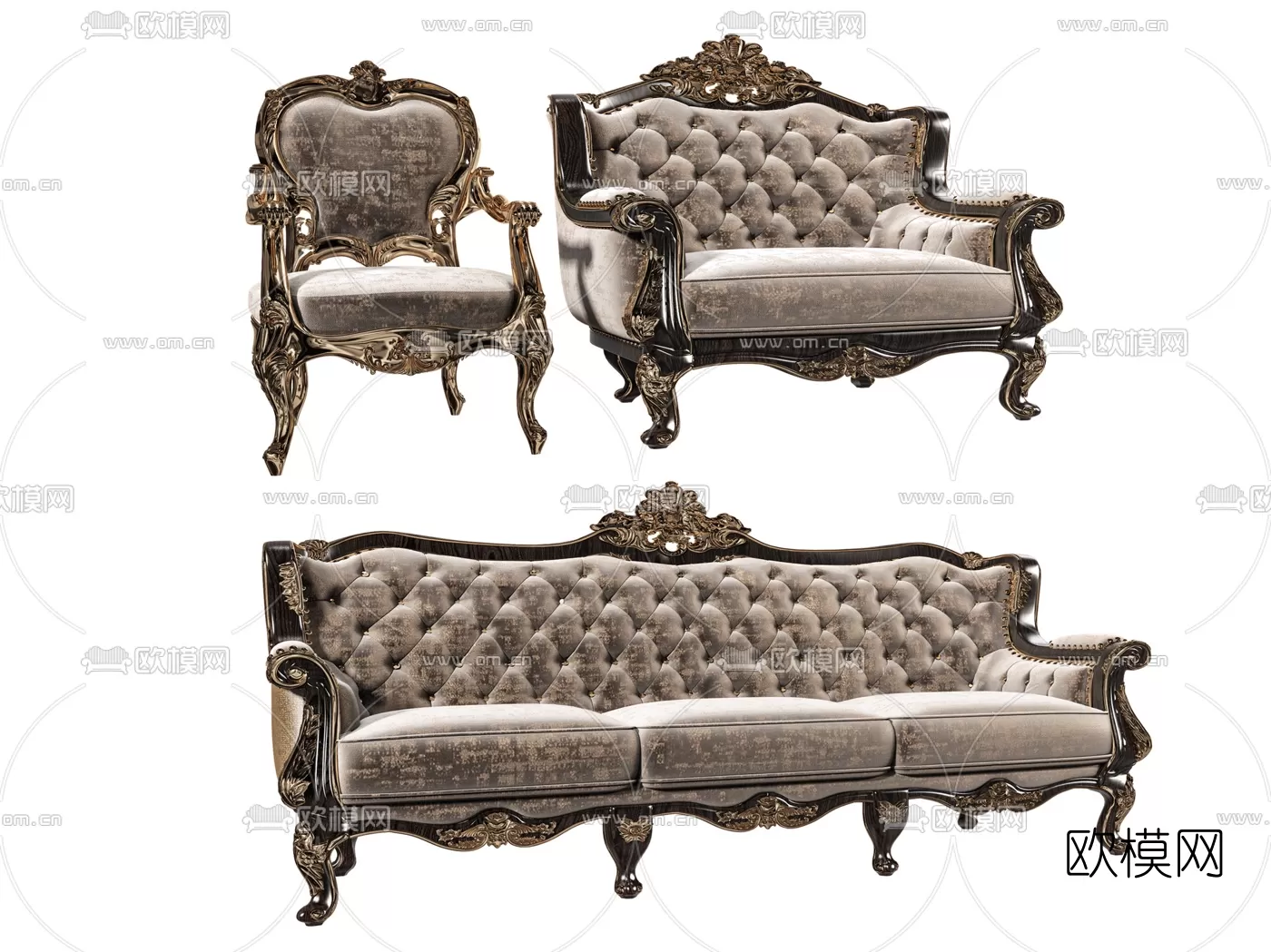 CLASSIC – SOFA CLASSIC 3DMODELS – 043 CLASSIC – SOFA CLASSIC 3DMODELS – 043