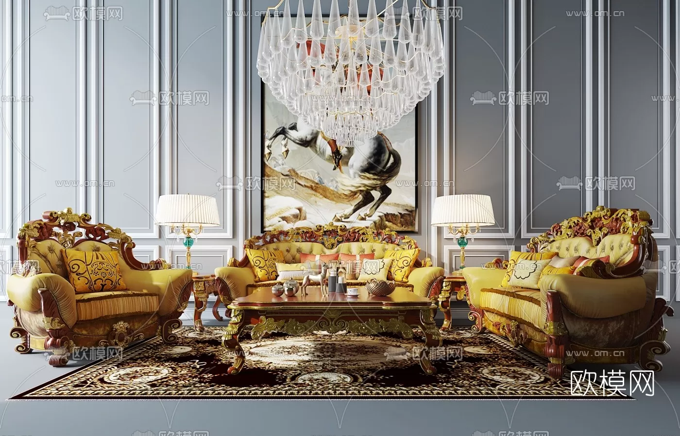 CLASSIC – SOFA CLASSIC 3DMODELS – 046 CLASSIC – SOFA CLASSIC 3DMODELS – 046