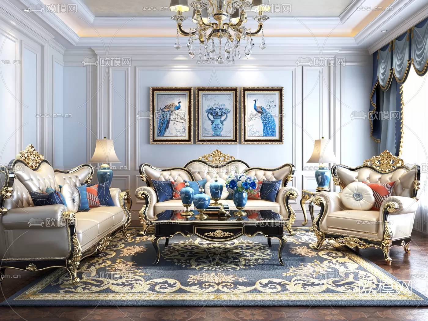 CLASSIC – SOFA CLASSIC 3DMODELS – 047 CLASSIC – SOFA CLASSIC 3DMODELS – 047