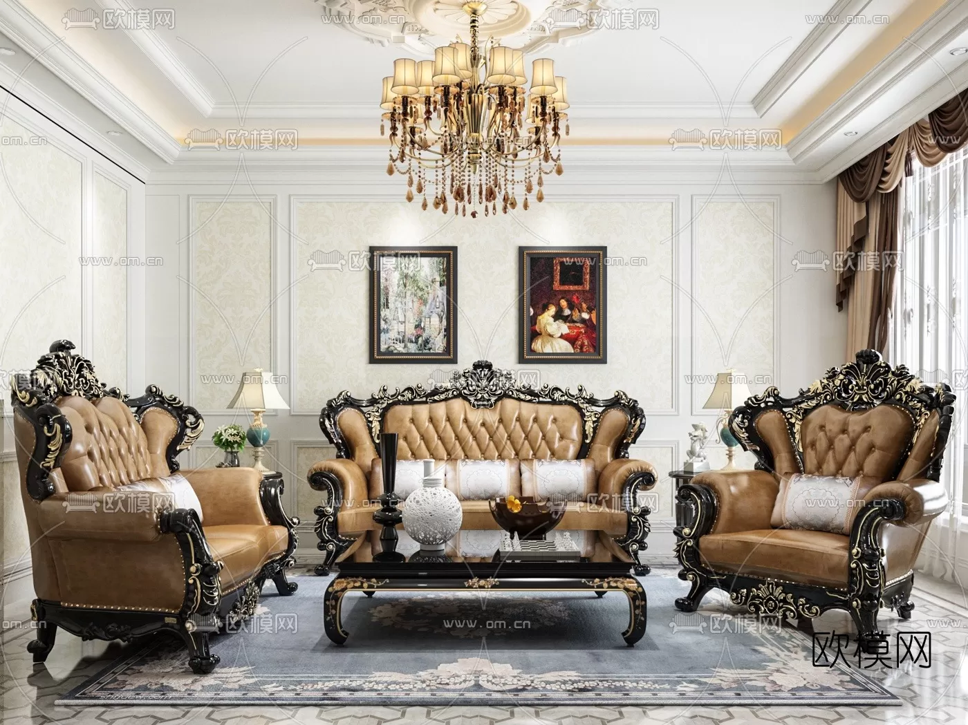 CLASSIC – SOFA CLASSIC 3DMODELS – 052 CLASSIC – SOFA CLASSIC 3DMODELS – 052