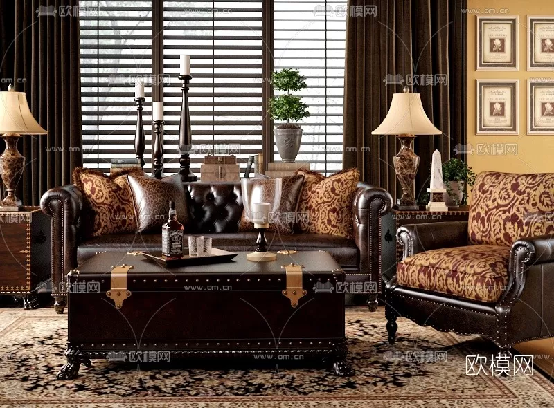 CLASSIC – SOFA CLASSIC 3DMODELS – 056 CLASSIC – SOFA CLASSIC 3DMODELS – 056