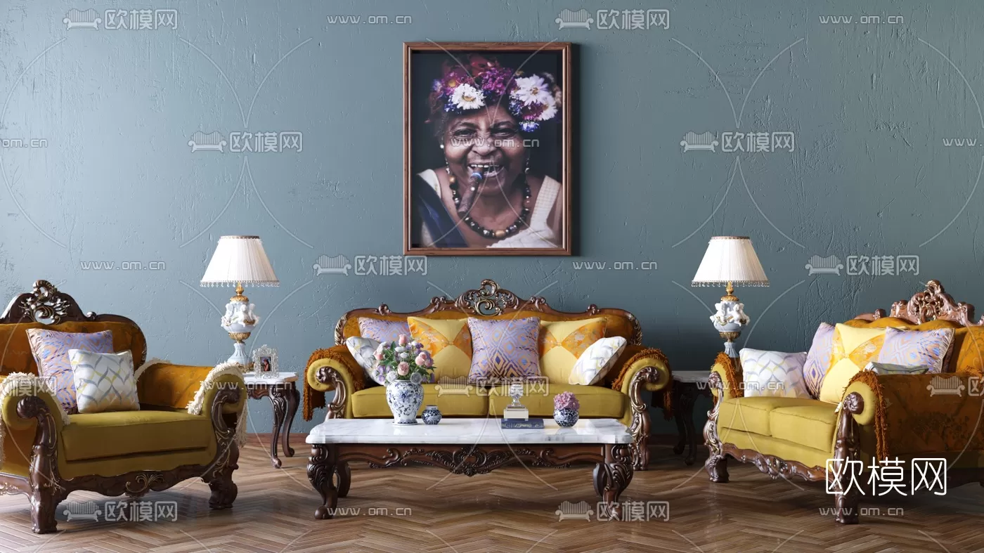 CLASSIC – SOFA CLASSIC 3DMODELS – 074 CLASSIC – SOFA CLASSIC 3DMODELS – 074