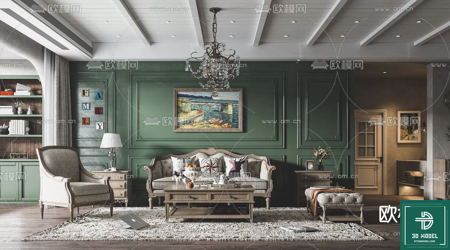 CLASSIC – SOFA CLASSIC 3DMODELS – 076 CLASSIC – SOFA CLASSIC 3DMODELS – 076