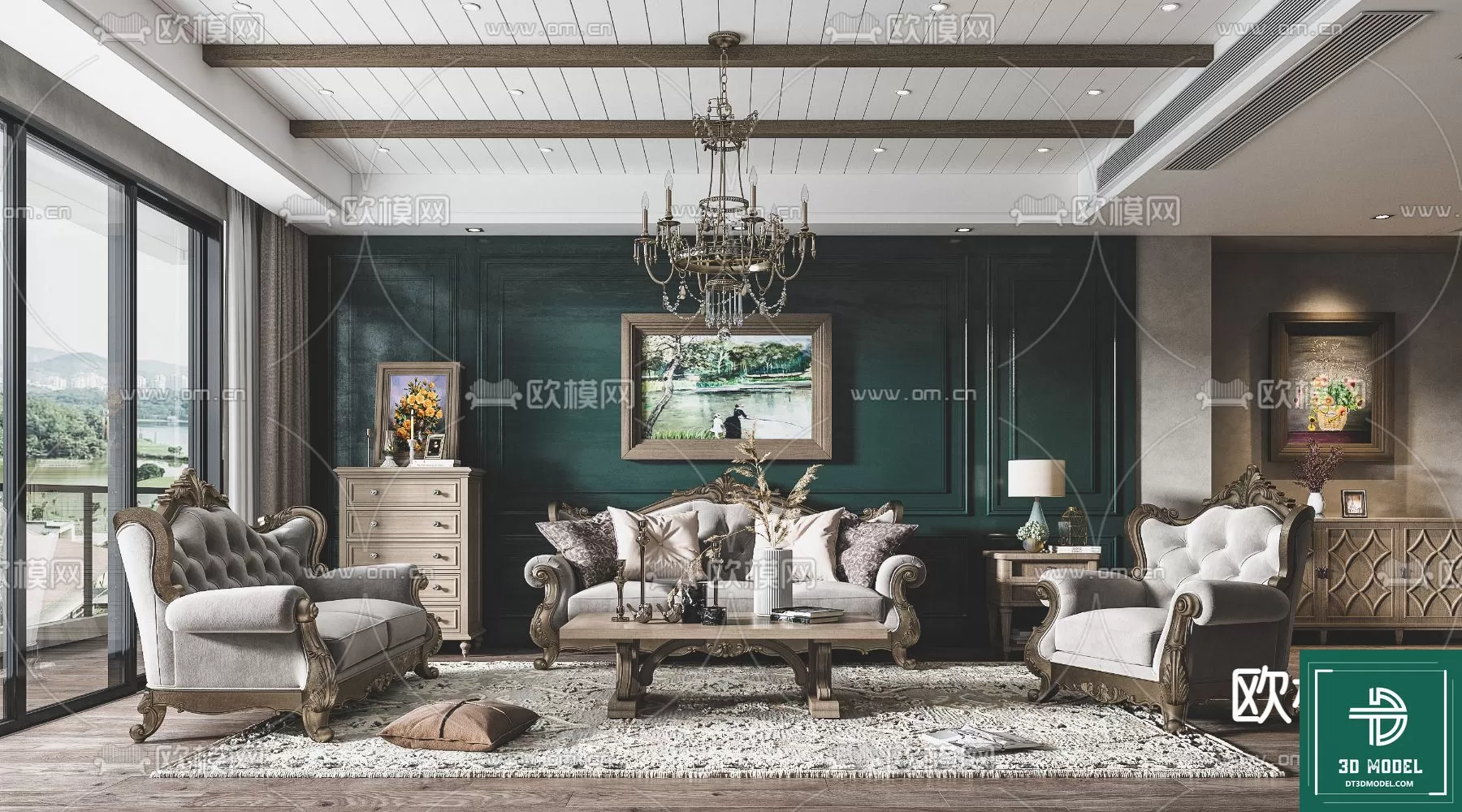 CLASSIC – SOFA CLASSIC 3DMODELS – 077 CLASSIC – SOFA CLASSIC 3DMODELS – 077