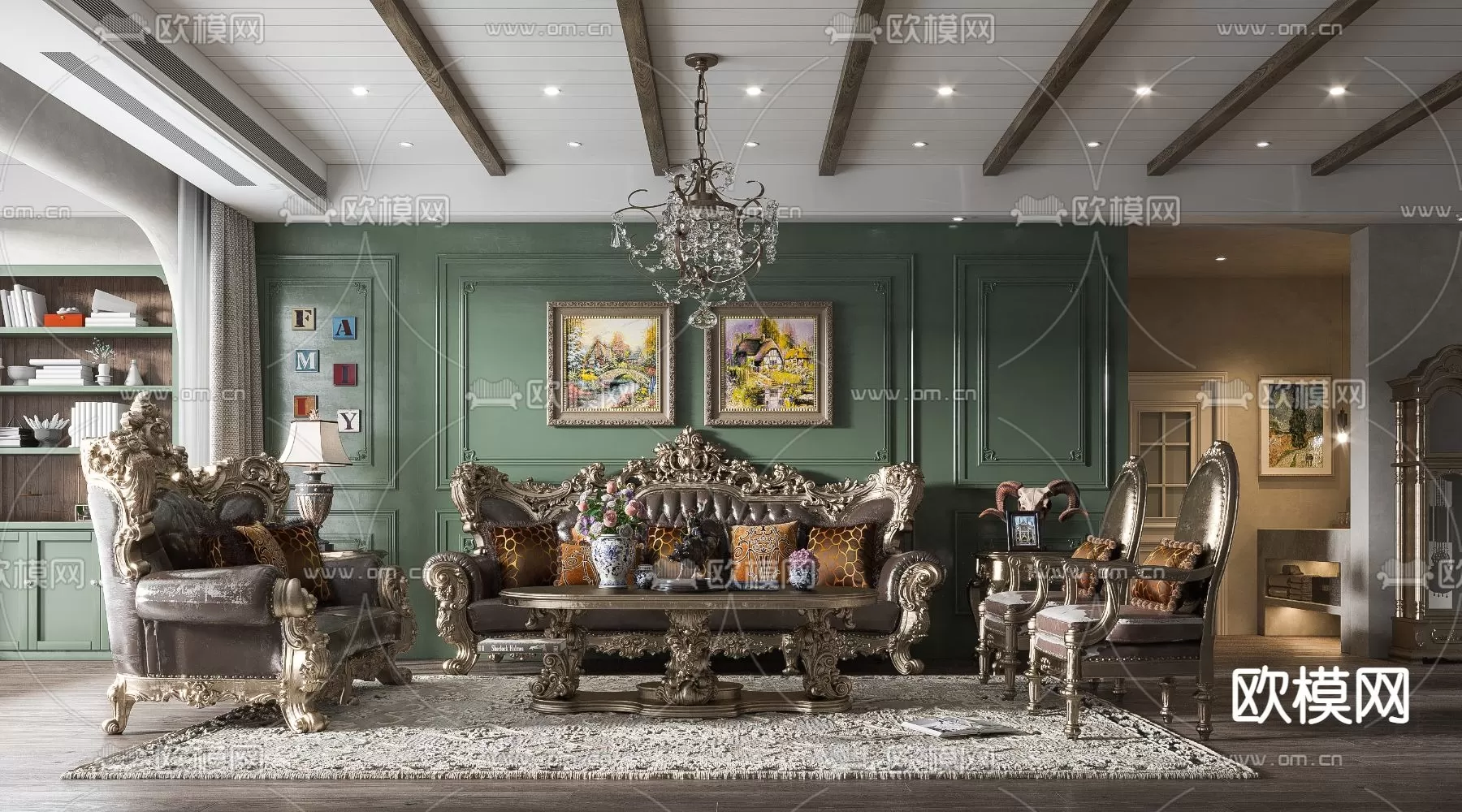 CLASSIC – SOFA CLASSIC 3DMODELS – 081 CLASSIC – SOFA CLASSIC 3DMODELS – 081