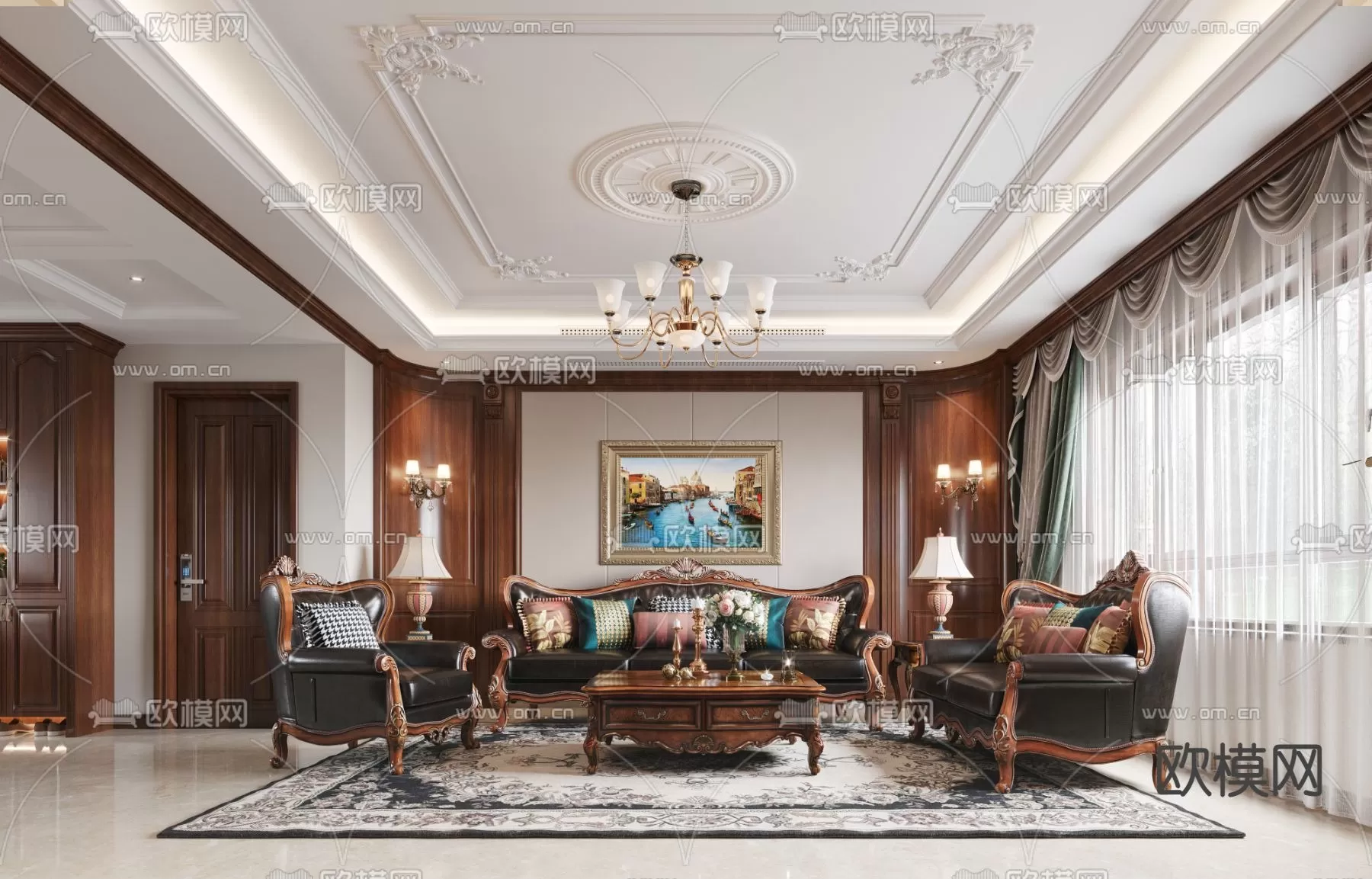 CLASSIC – SOFA CLASSIC 3DMODELS – 082 CLASSIC – SOFA CLASSIC 3DMODELS – 082