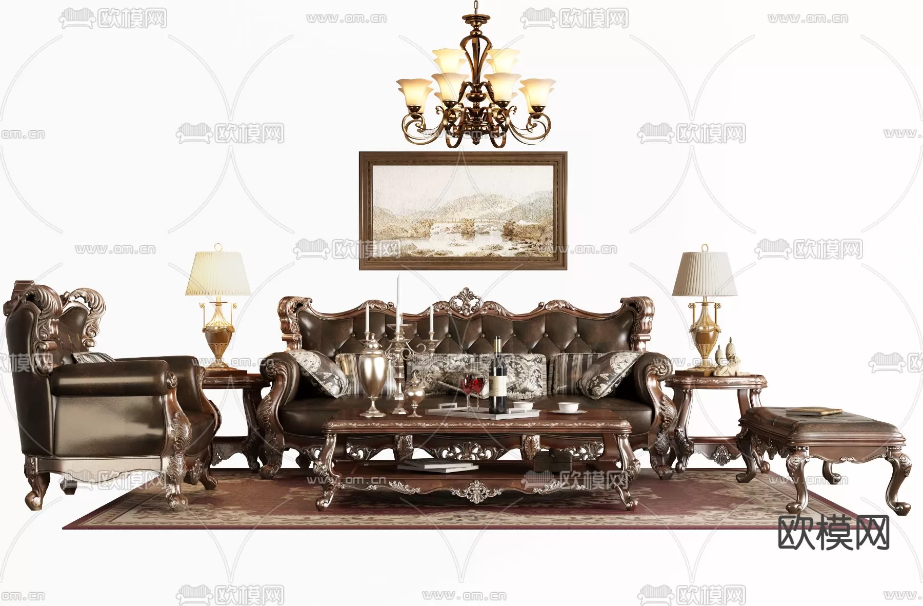 CLASSIC – SOFA CLASSIC 3DMODELS – 086 CLASSIC – SOFA CLASSIC 3DMODELS – 086