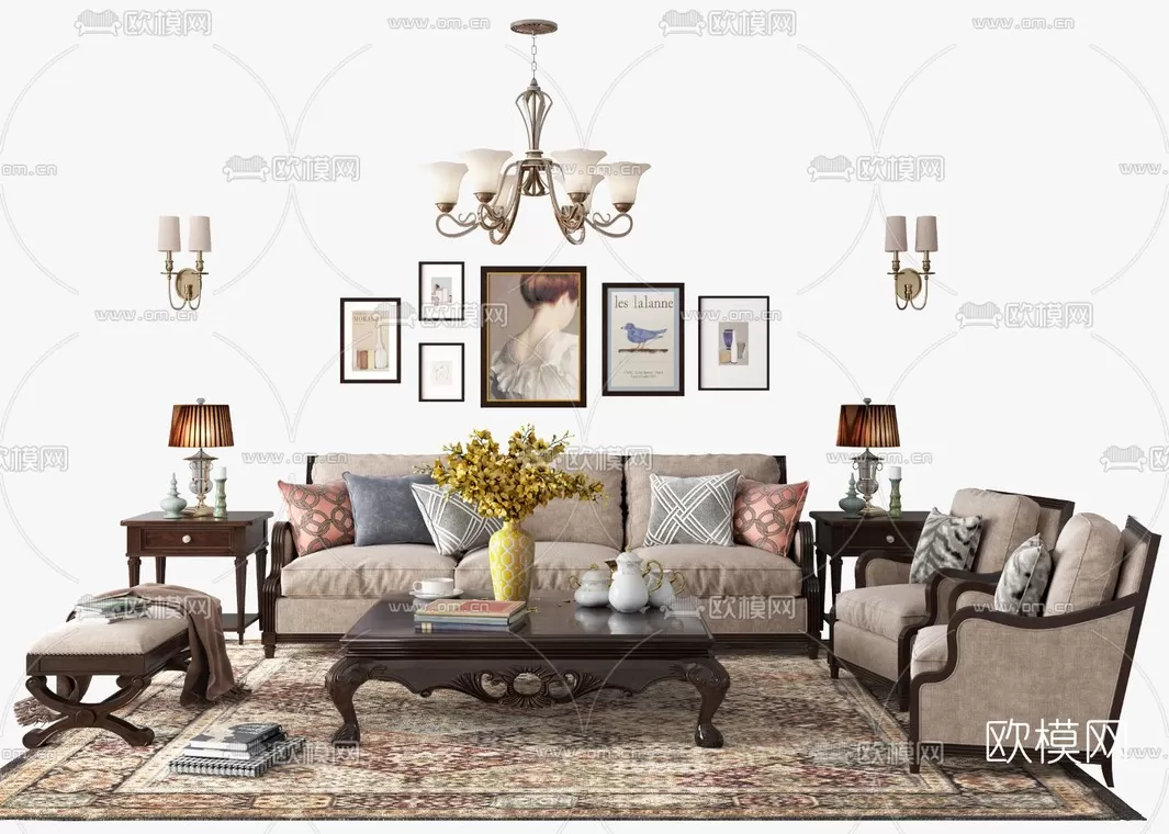 CLASSIC – SOFA CLASSIC 3DMODELS – 087 CLASSIC – SOFA CLASSIC 3DMODELS – 087