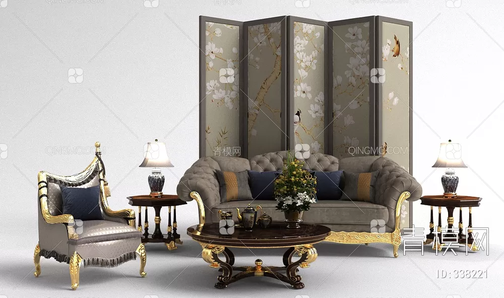 CLASSIC – SOFA CLASSIC 3DMODELS – 099 CLASSIC – SOFA CLASSIC 3DMODELS – 099