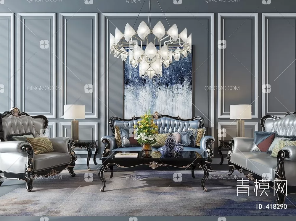 CLASSIC – SOFA CLASSIC 3DMODELS – 114 CLASSIC – SOFA CLASSIC 3DMODELS – 114