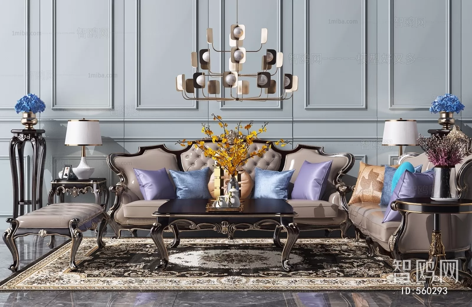 CLASSIC – SOFA CLASSIC 3DMODELS – 124 CLASSIC – SOFA CLASSIC 3DMODELS – 124