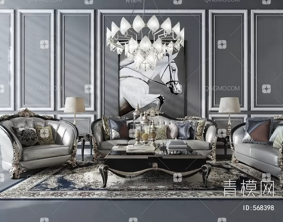 CLASSIC – SOFA CLASSIC 3DMODELS – 126 CLASSIC – SOFA CLASSIC 3DMODELS – 126