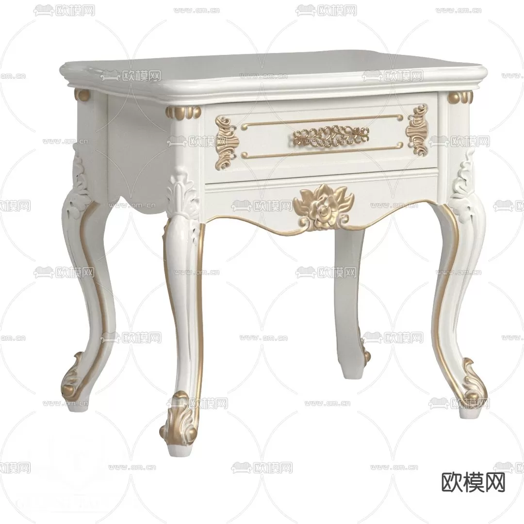 CLASSIC – BEDSIDE TAB 3D MODELS – 007 CLASSIC – BEDSIDE TAB 3D MODELS – 007