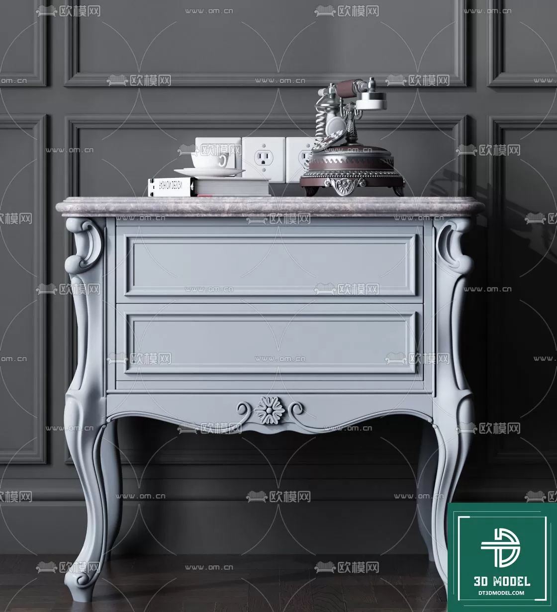 CLASSIC – BEDSIDE TAB 3D MODELS – 008 CLASSIC – BEDSIDE TAB 3D MODELS – 008