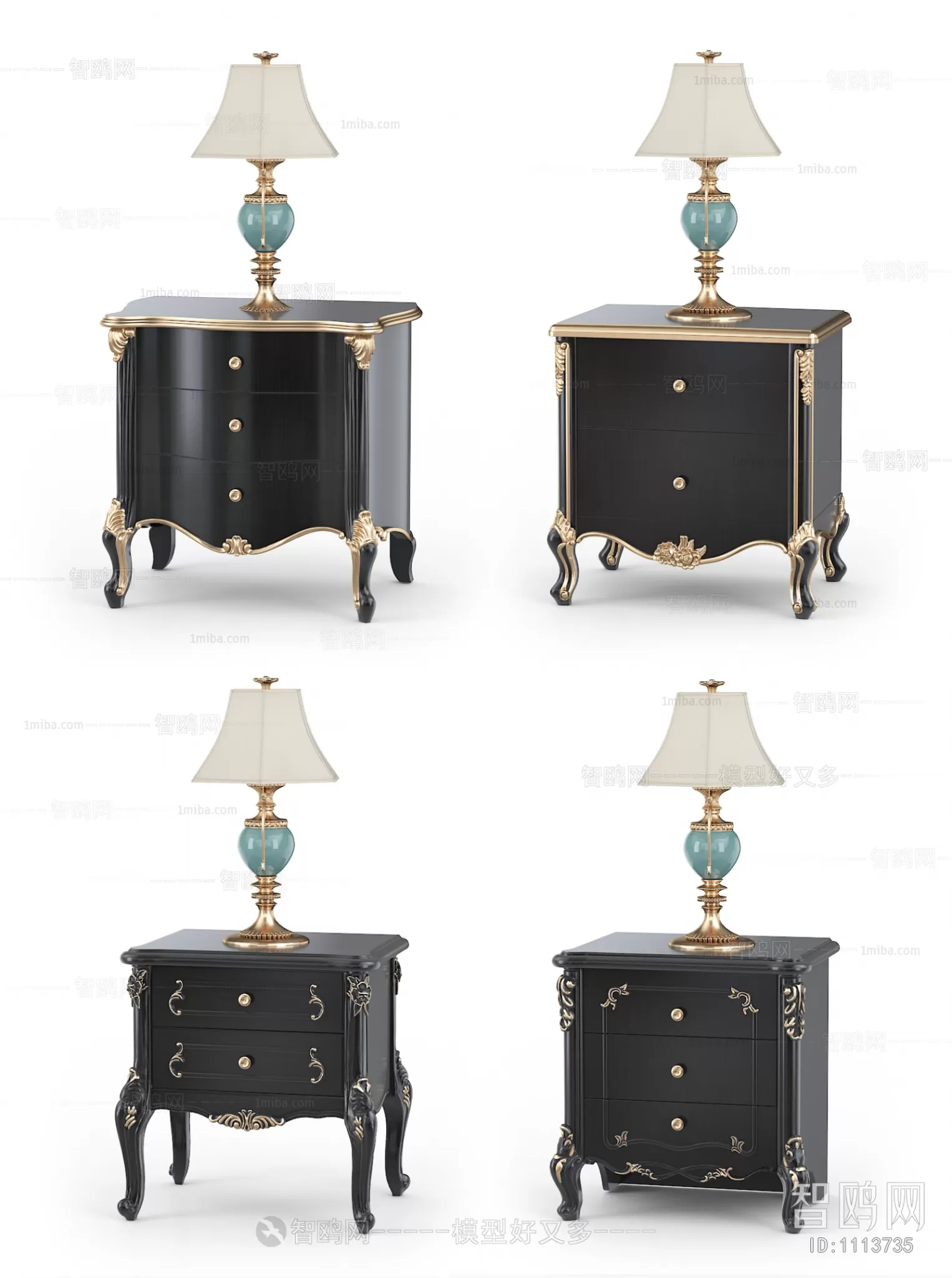 CLASSIC – BEDSIDE TAB 3D MODELS – 013 CLASSIC – BEDSIDE TAB 3D MODELS – 013