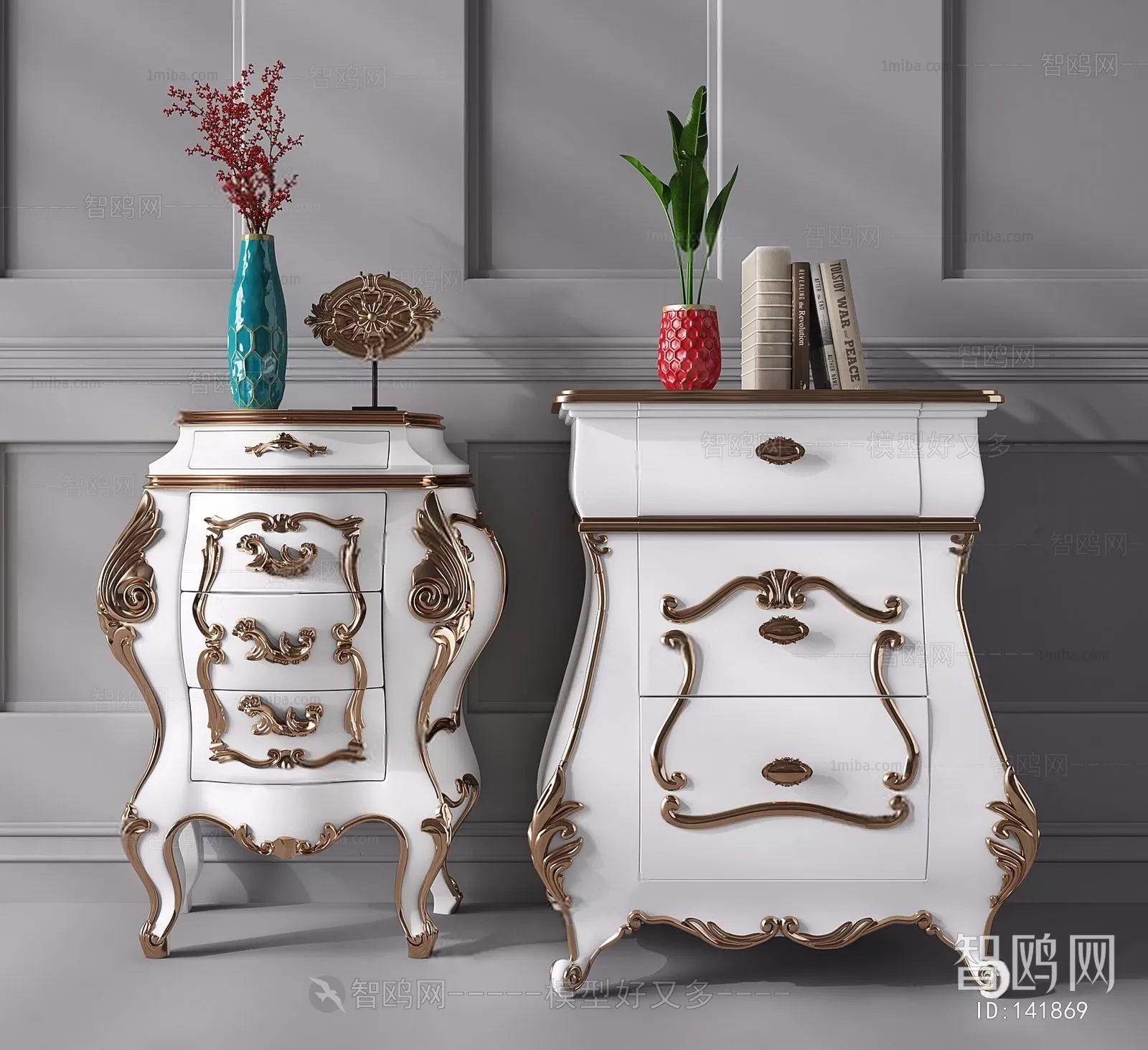 CLASSIC – BEDSIDE TAB 3D MODELS – 015 CLASSIC – BEDSIDE TAB 3D MODELS – 015