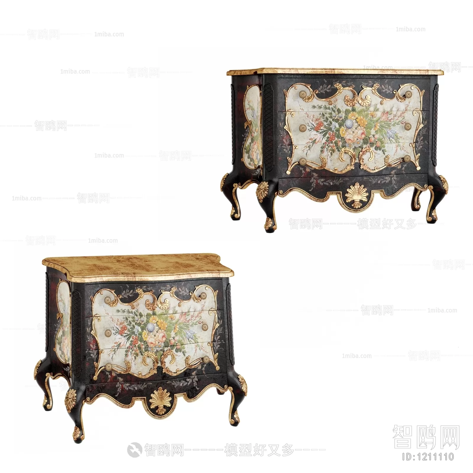 CLASSIC – BEDSIDE TAB 3D MODELS – 018 CLASSIC – BEDSIDE TAB 3D MODELS – 018