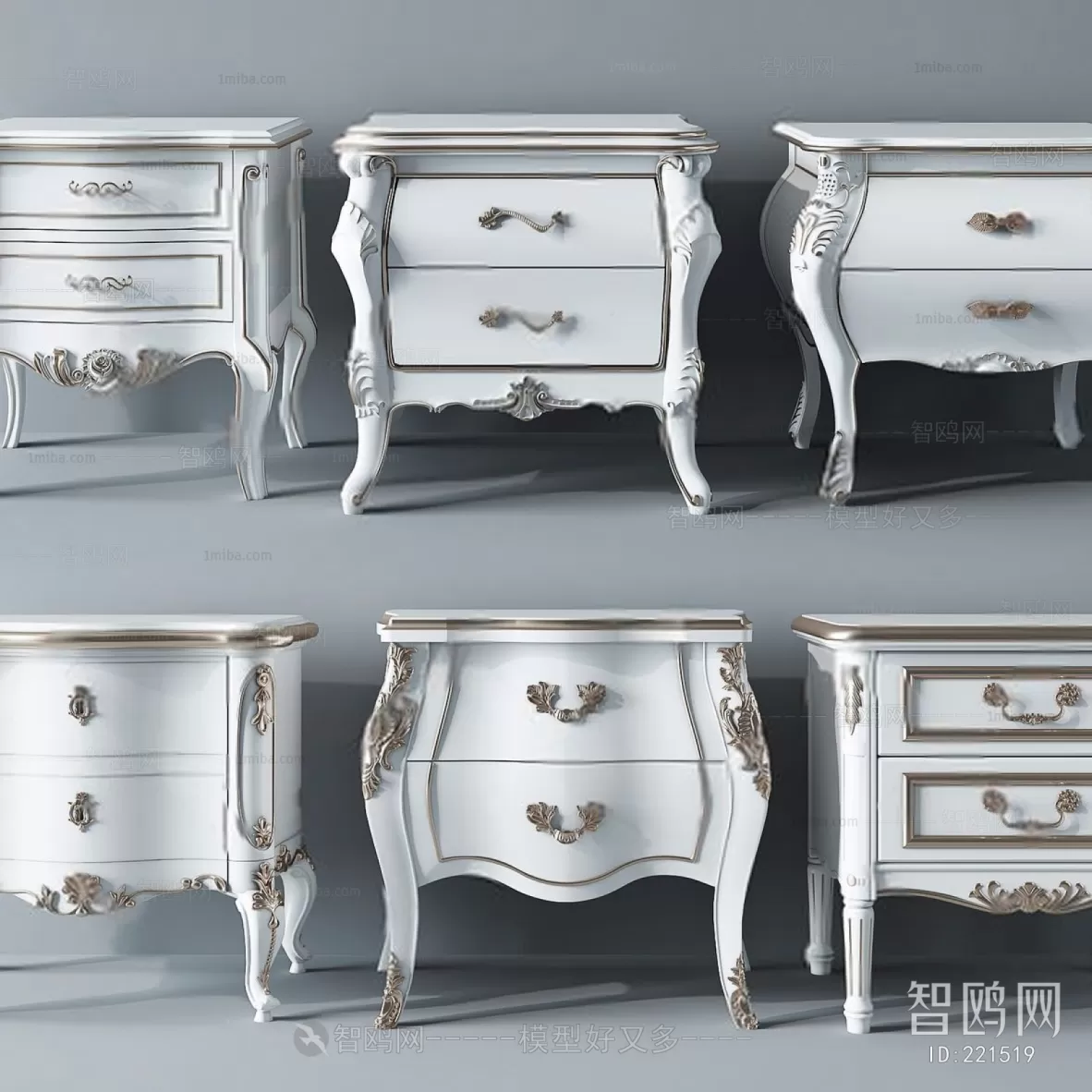 CLASSIC – BEDSIDE TAB 3D MODELS – 022 CLASSIC – BEDSIDE TAB 3D MODELS – 022