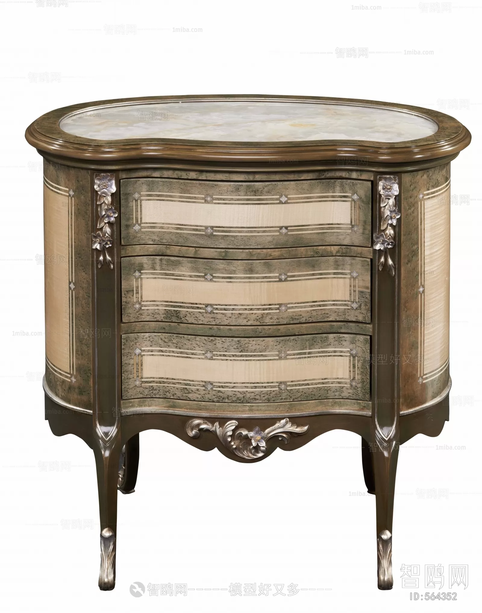 CLASSIC – BEDSIDE TAB 3D MODELS – 027 CLASSIC – BEDSIDE TAB 3D MODELS – 027