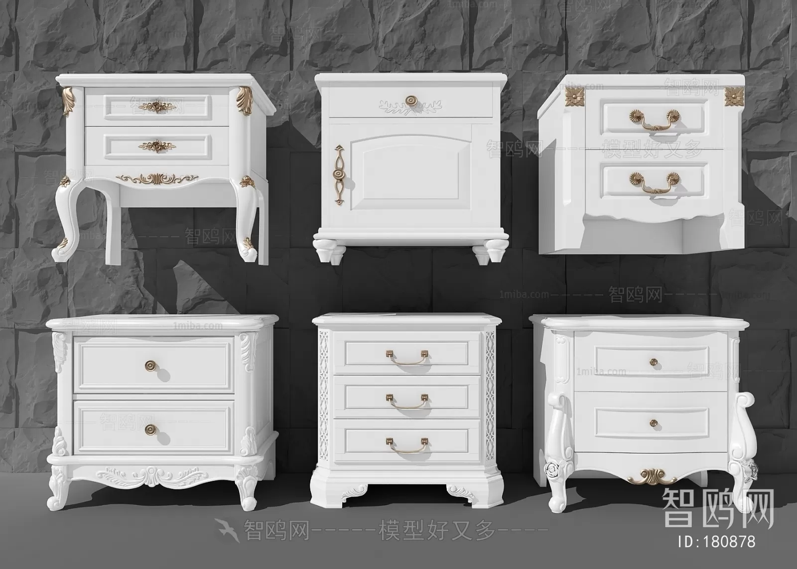 CLASSIC – BEDSIDE TAB 3D MODELS – 038 CLASSIC – BEDSIDE TAB 3D MODELS – 038