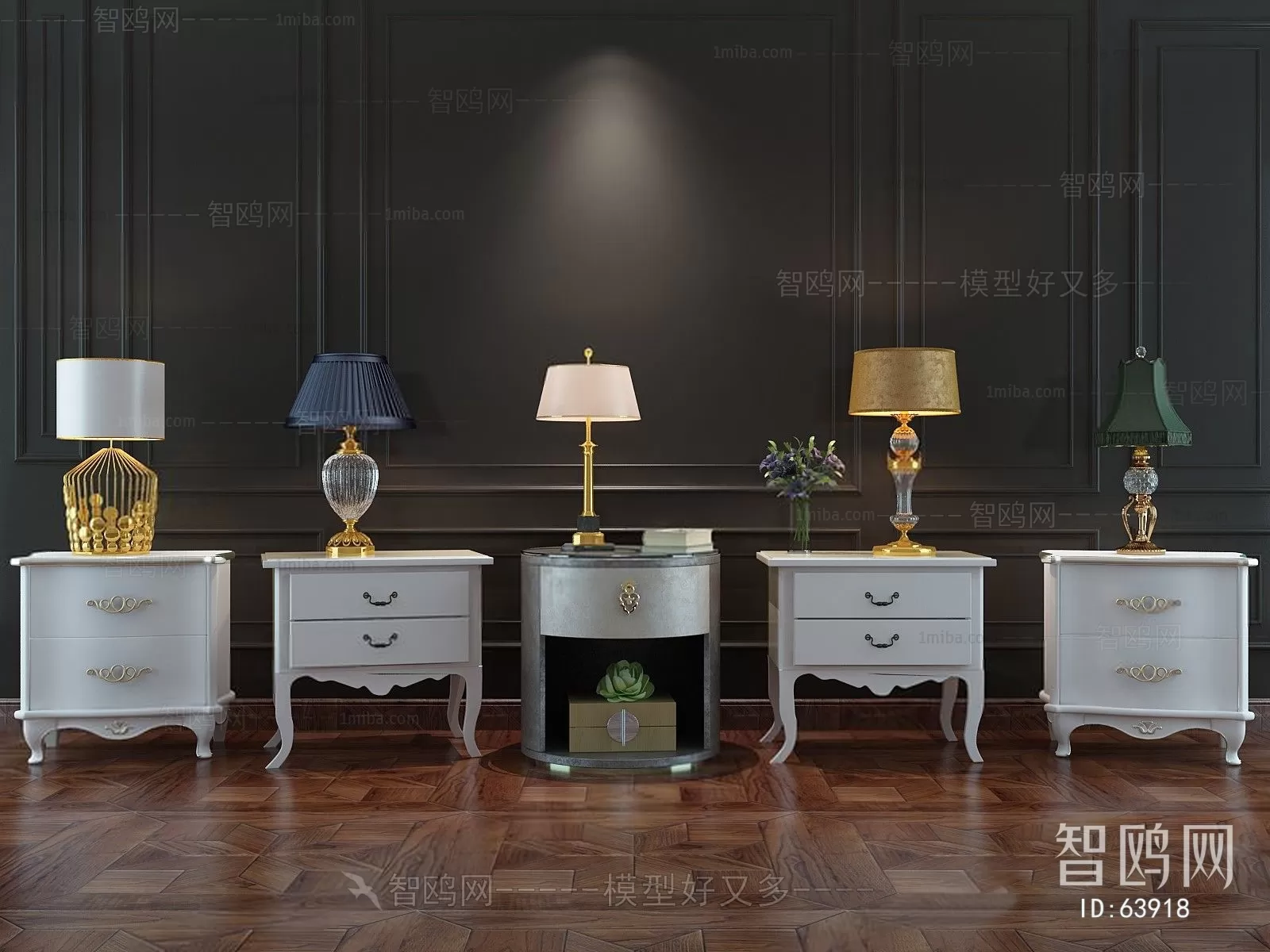 CLASSIC – BEDSIDE TAB 3D MODELS – 041 CLASSIC – BEDSIDE TAB 3D MODELS – 041