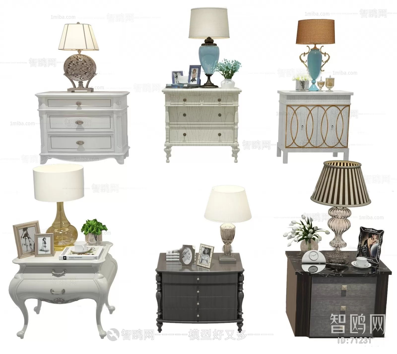 CLASSIC – BEDSIDE TAB 3D MODELS – 050 CLASSIC – BEDSIDE TAB 3D MODELS – 050