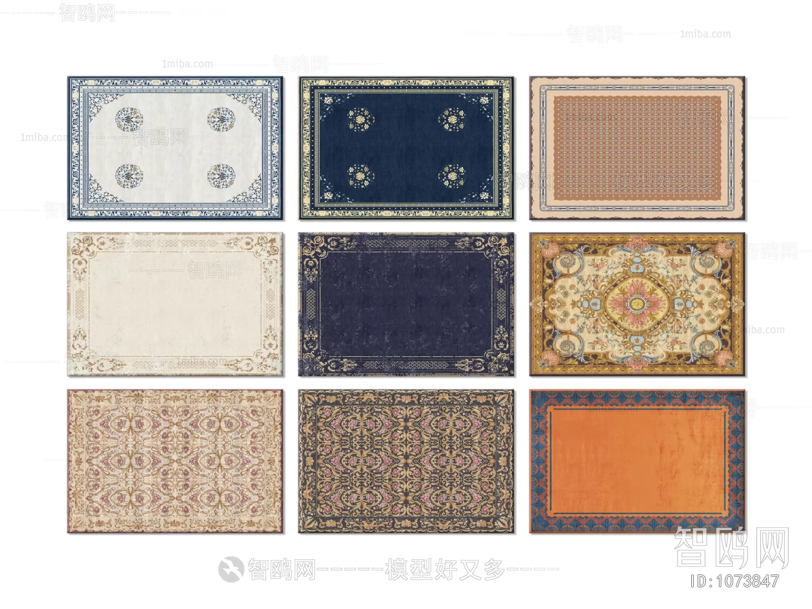 CLASSIC – CARPET 3DS MODELS – 027 CLASSIC – CARPET 3DS MODELS – 027